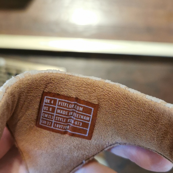 FIT FLOP Blush coloured size 6 sandal - Picture 5 of 5